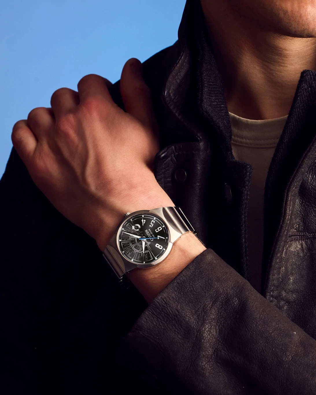 Millennium Falcon Hyperdrive Black Dial Stainless Steel Bracelet